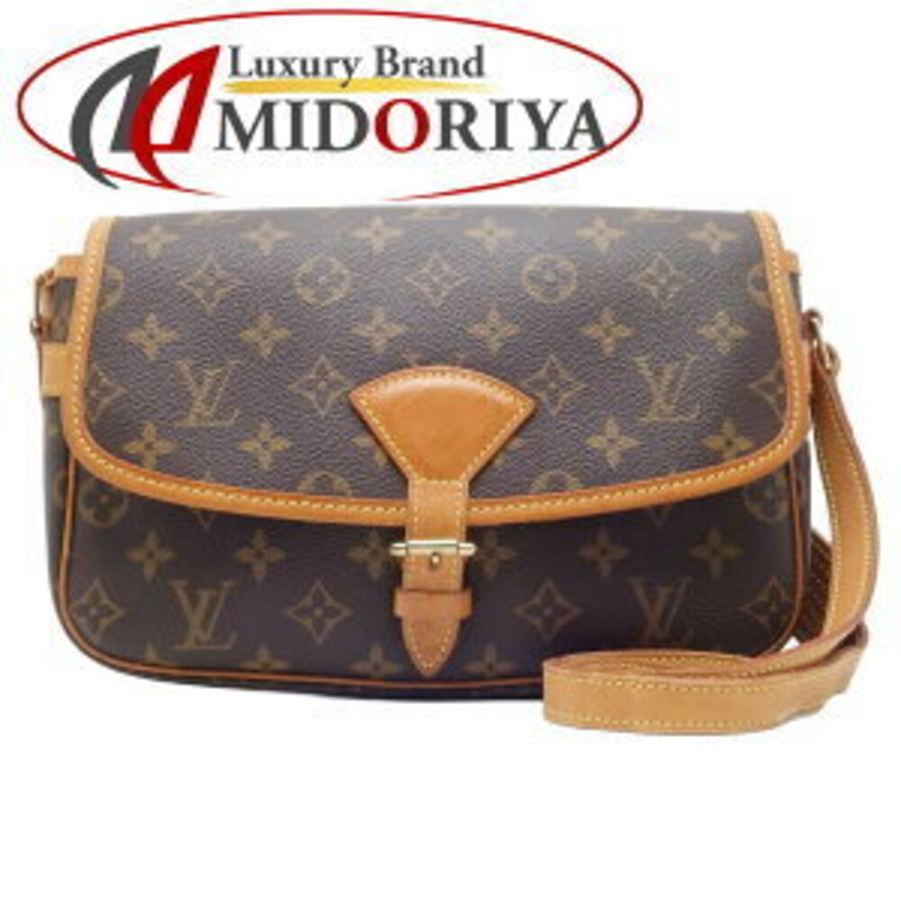 LOUIS VUITTON Monogram Sologne Shoulder Bag Brown